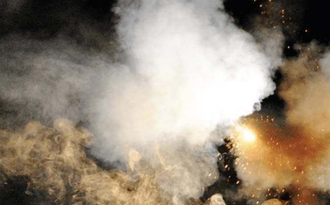 Combustible Dust Explosion.